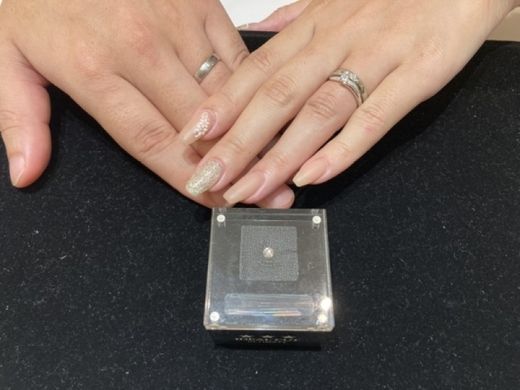 京都府長岡京市｜婚約指輪に品質のいいMariage ent・結婚指輪にドイツブランドFISCHERをご成約頂きました