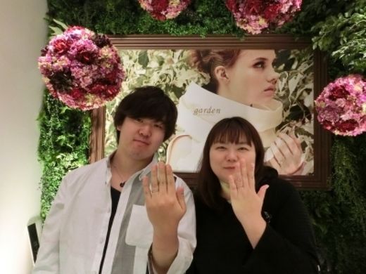 こちらで大切な指輪を購入出来て良かったです。