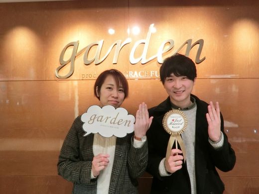 すごくいい指輪を見つける事ができました。