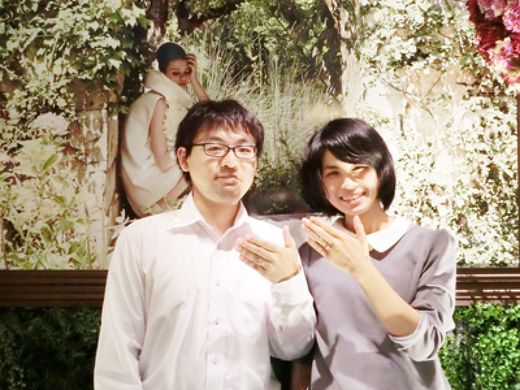 ♡gardenでお二人様の歴史の1ページが始まりました♡