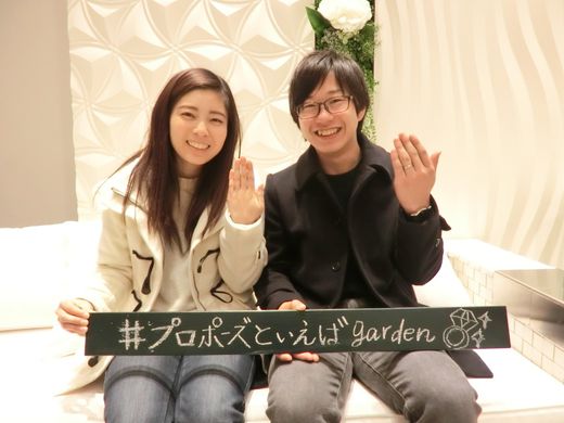 ピンクサファイアを選んで、より可愛くなった。