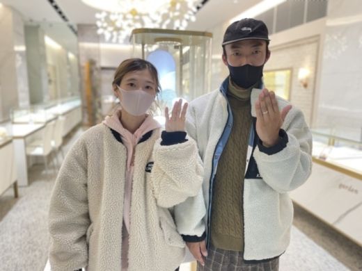 東京都横浜市 ハワイアンジュエリー マイレの結婚指輪をご成約頂きました