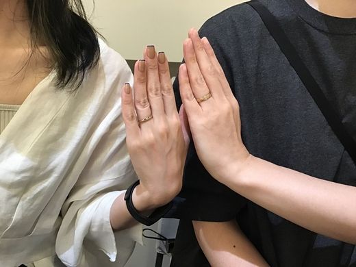 大阪府茨木市 FISCHERの結婚指輪をご成約頂きました
