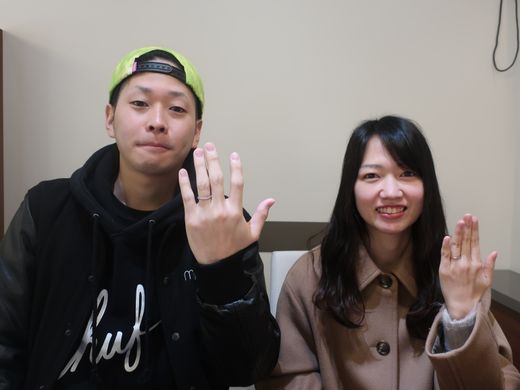 兵庫県｜強度にこだわったブランドFISCHERの結婚指輪をご成約いただきました。
