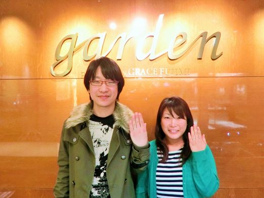 丁寧なリングの説明に・・♪