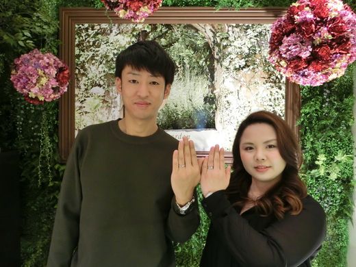 とても素敵な指輪に出会えました