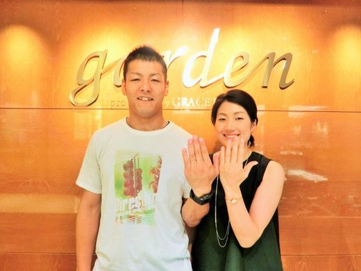 素敵な指輪に出会う事ができました!!
