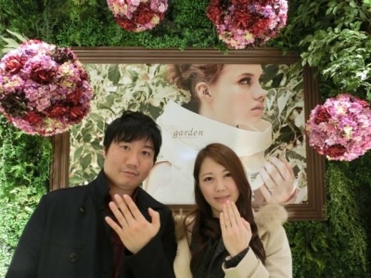 希望通りの指輪ができました。