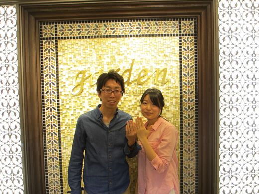 ♡楽しいスタッフとリング選び♡