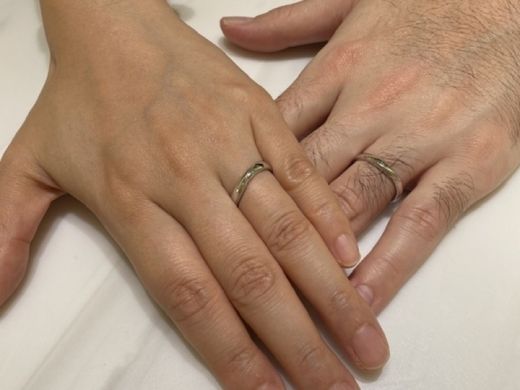 兵庫県西宮市｜et.lu（エトル）の結婚指輪をご成約頂きました。