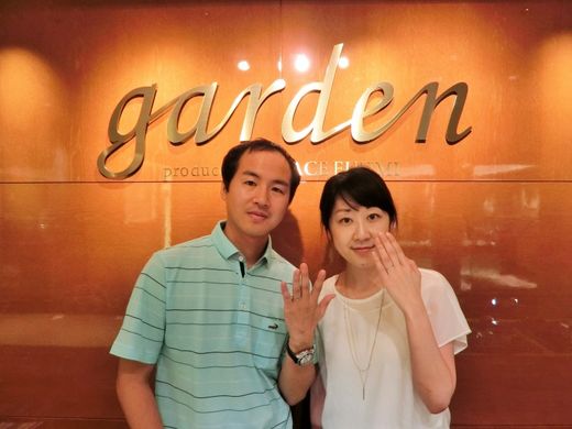2人の意見が一致した指輪だったので、一生大切にしていきます!
