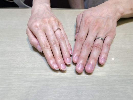 大阪府｜FISCHERとIDEAL Plusfortの結婚指輪をご成約頂きました