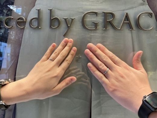 大阪府　IDEAL Plusfortの結婚指輪をご成約頂きました