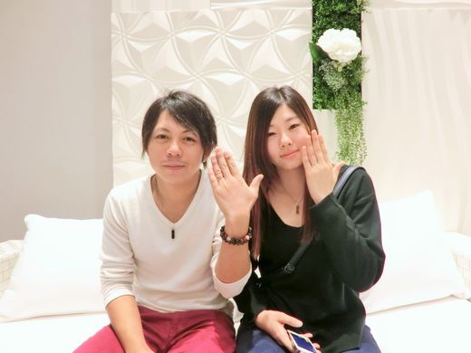 一目惚れした指輪なので大満足です。