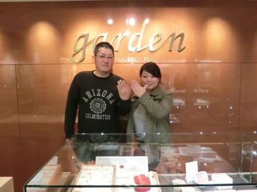 気持ち良く指輪選びができました!!