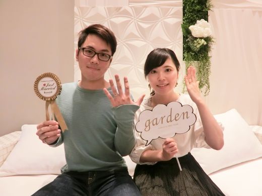 自分達らしい指輪。