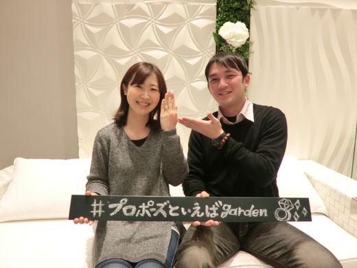 大満足の指輪と出会う事が出来ました。