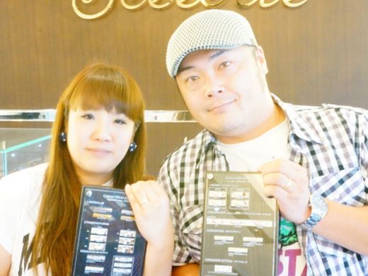 緊張することなく、結婚指輪を決める事ができました。