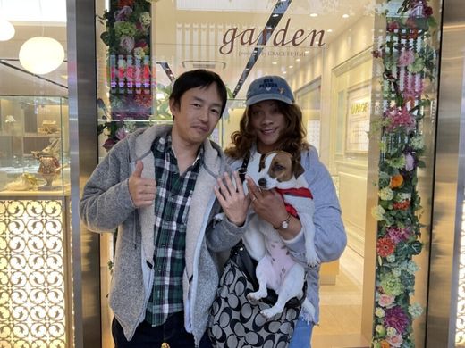 三重県　HelloKitty×MAYFAIRの結婚指輪をご成約頂きました