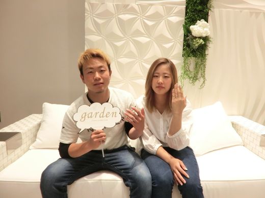 気に入った指輪が見つかった。