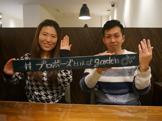 あらためて「この指輪でよかった」と思えるものがあり、嬉しく思います。