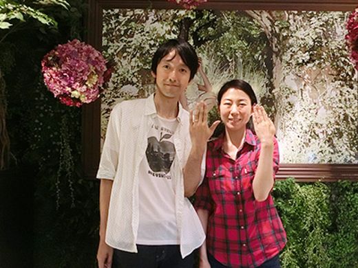 個性的なリングがいっぱい