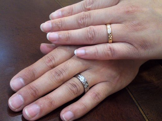 彫りのキレイさ！！つけ心地の良さ！！