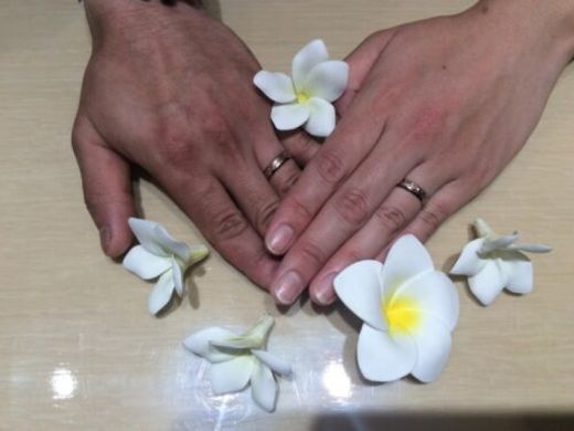 大阪市中央区｜マカナの結婚指輪をペアでご成約いただきました