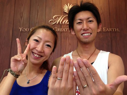 丈夫な鍛造リングとデザインの良さ。