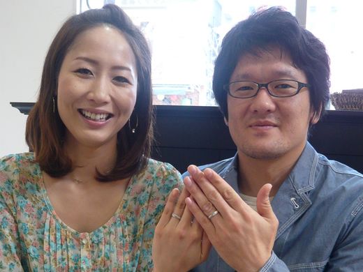 世界に一つの結婚指輪♡