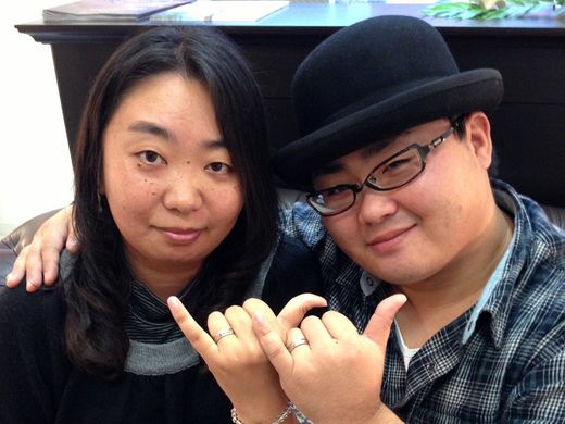 デザイン、ゴージャス、他人とは違ったリングを探してた。