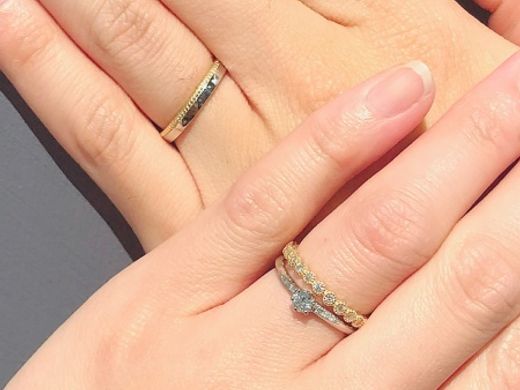 自分色を楽しむ指輪選び♪