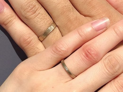 six～第六感～に引き寄せられたおふたりが選んだリング