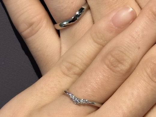 フルオーダーでピッタリ重ね着け♪