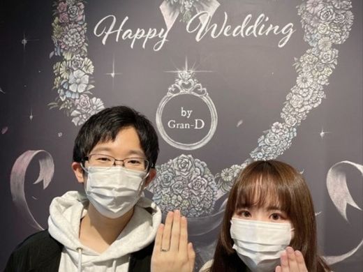 計算された重ね着けリングにうっとり♪