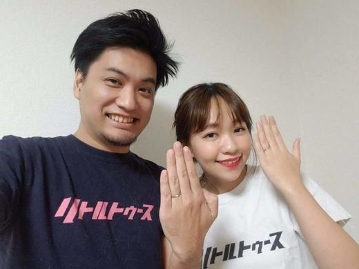 それぞれが納得のいくリング選び　こっそりオソロイも忍ばせて♪