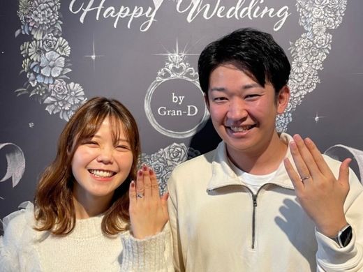 おふたりのこだわりが詰まった愛の印♪