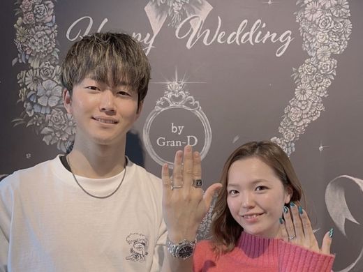 それぞれ着けたいデザインを♪