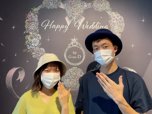 こだわりのたくさん詰まった結婚指輪