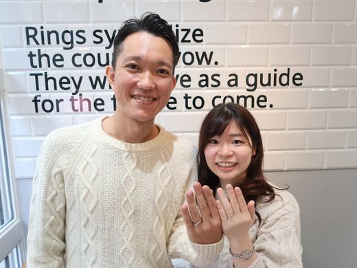 こだわりのリングが出来ました！