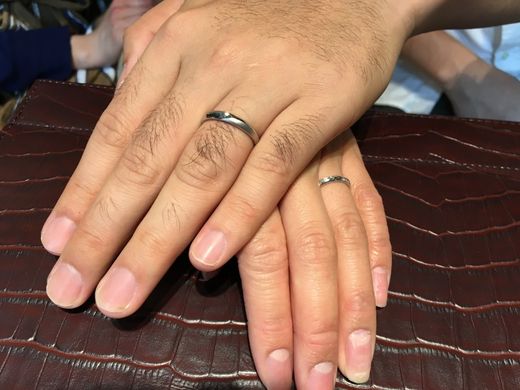 勇気を出して入ったお店、素敵なリングに出会えました！