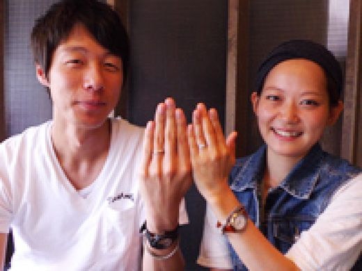 BRIDGEのエンゲージ＆マリッジリング