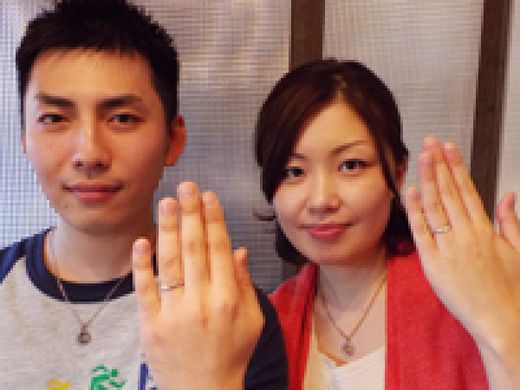 デザインにこだわって選んだMariage（マリアージュ）のマリッジリング。
