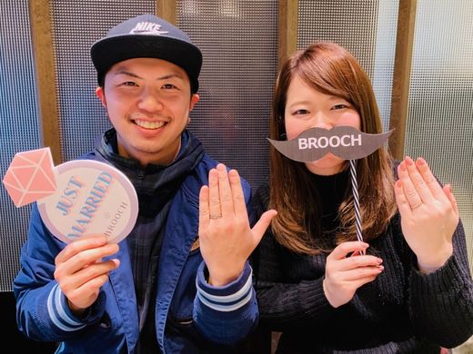 俄の花麗が気に入ってピンクゴールドアレンジ