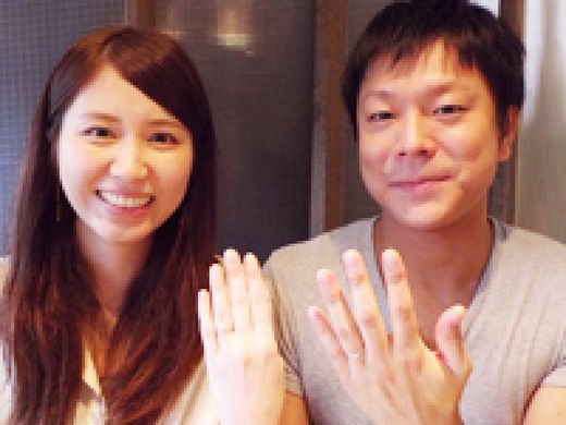 LUCIEのエンゲージリング＆マリッジリング