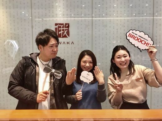 ピンクダイヤモンドの輝きが気に入ってNIWAKA 初桜に決定！