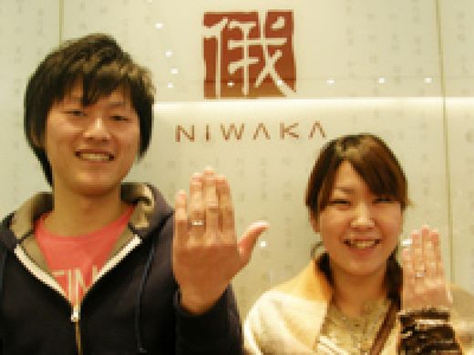 とても気に入ったという俄の初桜