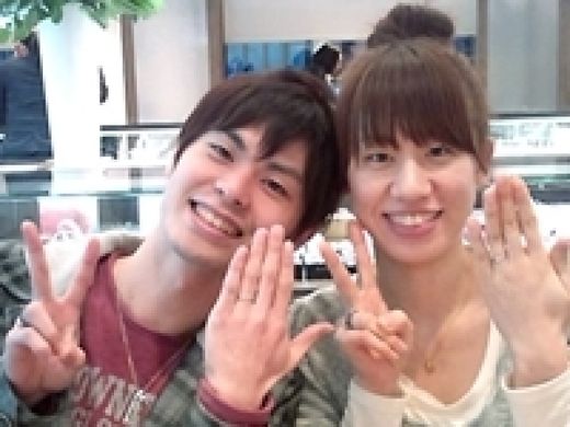 すてきなリングをありがとうございます！