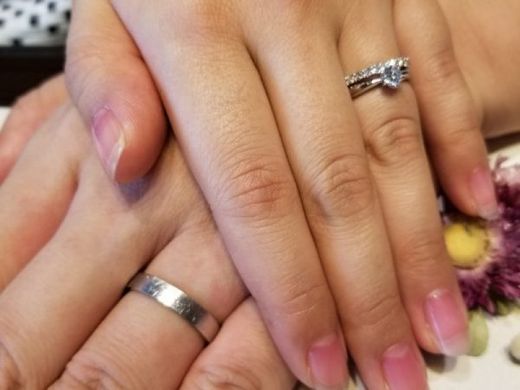 母から受け継いだダイヤモンドを使ってご婚約指輪をリフォーム