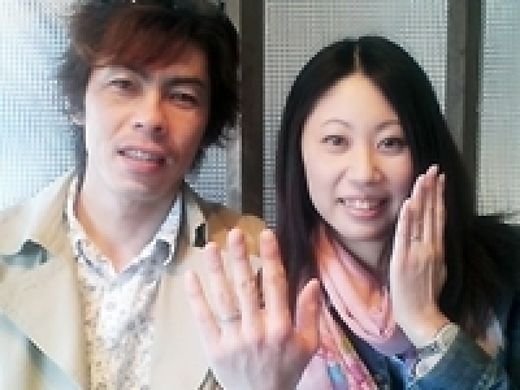 こだわった杢目金屋の指輪